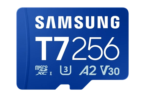SAMSUNG 256GB PRO Plus T7 MB-MB256T/WW MicroSDXC Hafıza Kartı (Adaptörlü) ürün görseli 1