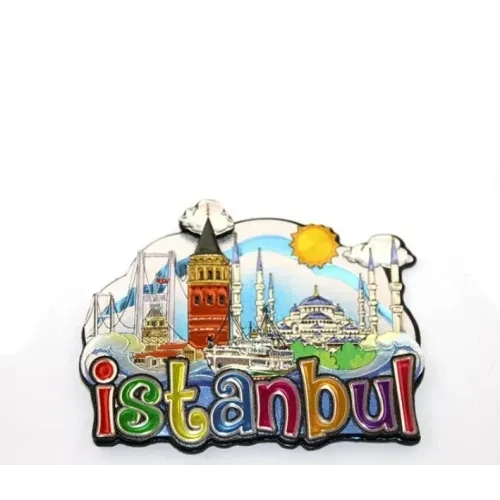 İstanbul Temalı Buzdolapı Süsü Magnet ürün görseli 1