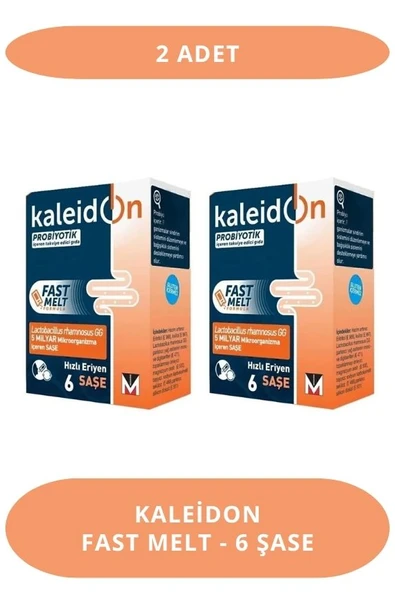 Kaleidon Probiyotik Fast Melt Formula 6 Saşe (2 Adet) ürün görseli 1