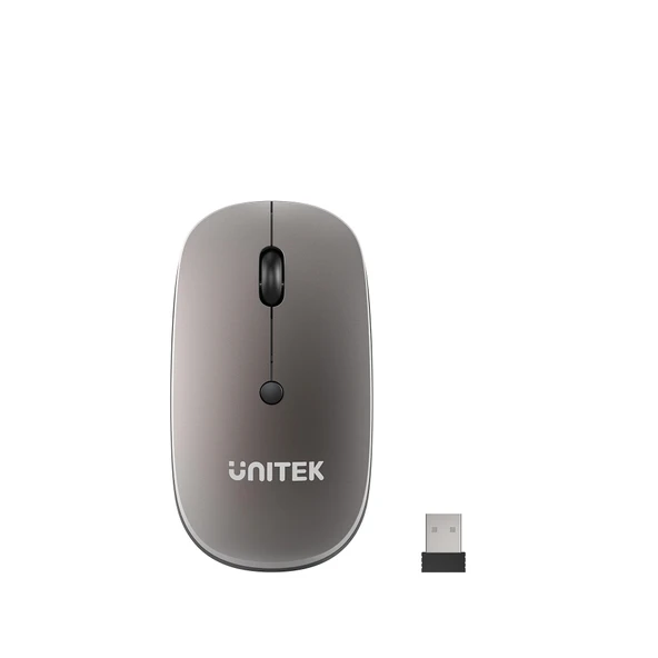 Unitek SlimTrack 2.4GHz Kablosuz Optik Mouse(T060AGY01) ürün görseli 1