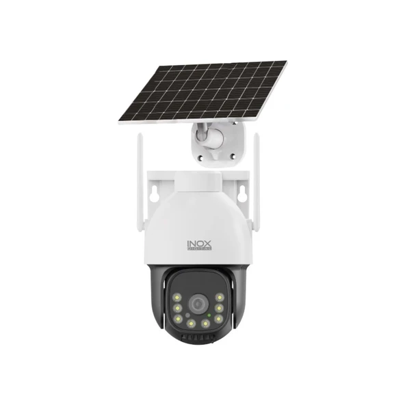 INOX X12 6MP  3072 x 2048   4G/LTE/ESIM IP65 IP SOLAR PANEL KAMERA ürün görseli 1