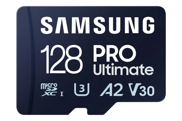 SAMSUNG 128GB PRO Ultimate T9 MB-MH128T/WW MicroSDXC Hafıza Kartı (Adaptörlü) ürün görseli 1