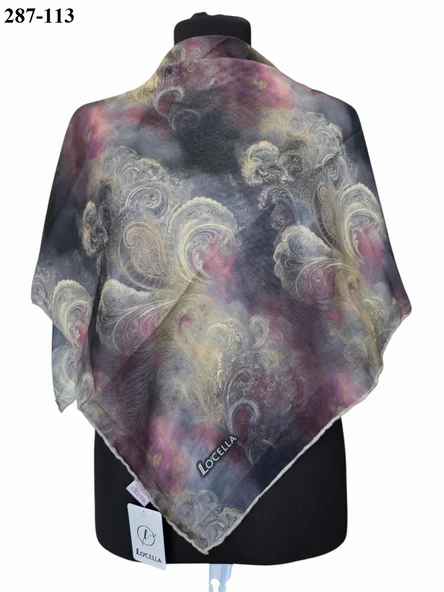 Locella Soft Pamuk Eşarp 287-113 - Resim 2