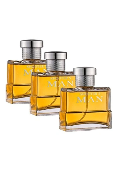 SHOOTERS MAN EDP ERKEK PARFÜMÜ 100 ML - 3 ADET ürün görseli 1