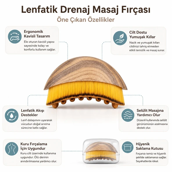 KUTULU LENF DRENAJ YÜZ BOYUN MASAJ - ÇOK AMAÇLI FIRÇA LEOPAR DESENLİ (5250) ürün görseli 1
