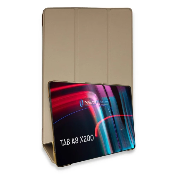 Samsung Galaxy X200 Tab A8 10.5 Kılıf Tablet Smart Kılıf - Gold ürün görseli 1