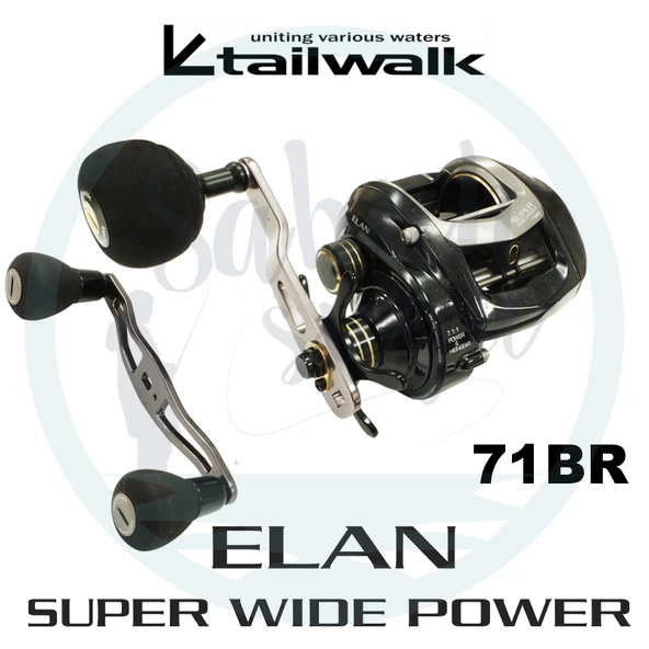 Tailwalk Elan Super Widepower 71BR Çıkrık/Baitcasting Jig Olta Makinesi (Sağ El) ürün görseli 1