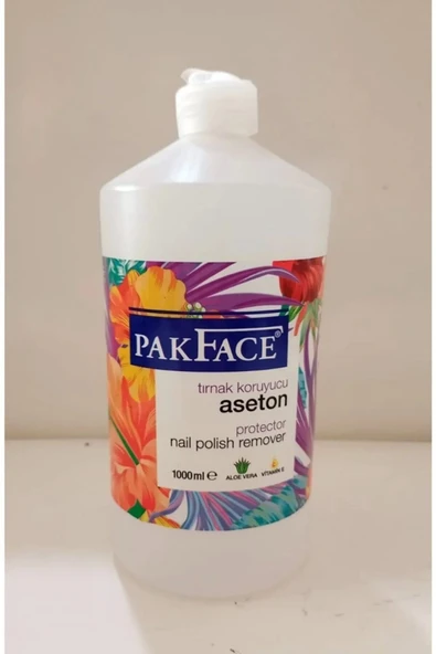 PAKFACE ASETON,PAKFACE TIRNAK KORUYUCU ASETON 1 LİTRE ürün görseli 1
