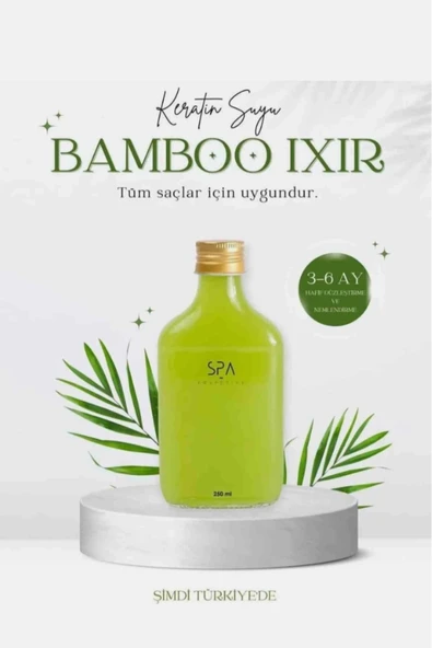 SPA,Bamboo ixir Yıpranmış Saçlar İçin Onarım Saç Açıcı Zararını Azaltma 250ml ürün görseli 1