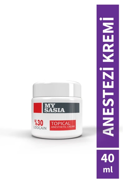 MY SASİA,ANESTEZİ KREM 40ml ürün görseli 1