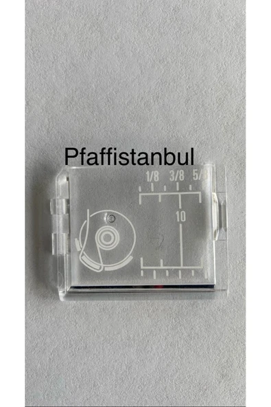 Pfaff Mekik Üst Kapağı Şeffaf -416258601- Hobby 1132--1142 ürün görseli 1