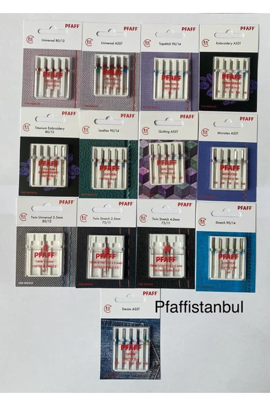 Pfaff Iğne Seti 13'lü Ekonomik Paket ürün görseli 1