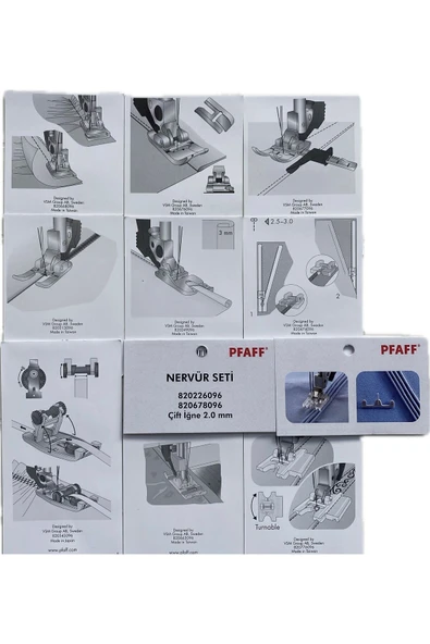 Pfaff 10'LU AYAK SETİ - Resim 2