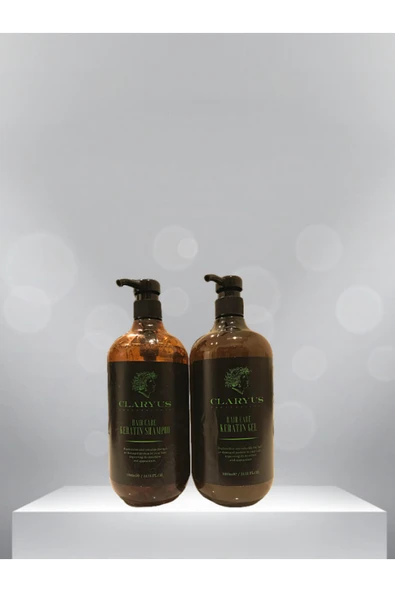 CLARYUS,Keratin Şampuan Ve Keratin Jel Seti ürün görseli 1