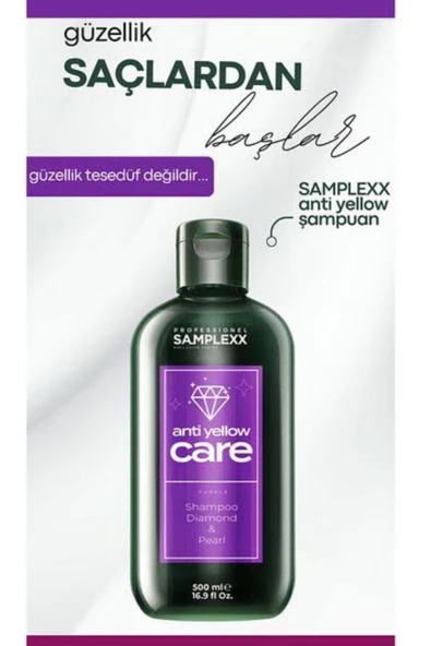 SAMPLE,Samplex Silver Anti Yellow Şampuan 500ml ürün görseli 1