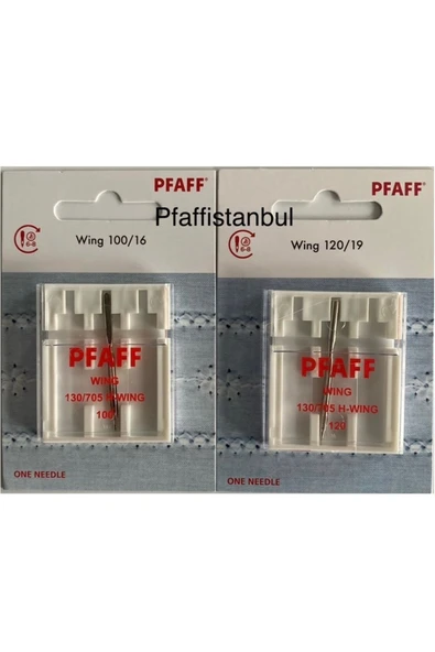 Pfaff Kanatlı ( Wing ) Iğne Seti 2'li ürün görseli 1