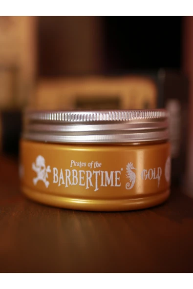BARBERTİME,Gold Pomade Wax - 150 ml - No:3 - Resim 6