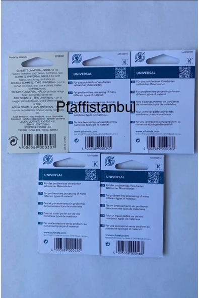 SCHMETZ Standart Iğne Seti 5'li - Resim 2