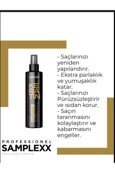 SAMPLE,keratin instant durulanmayan maske 125ml ürün görseli 1