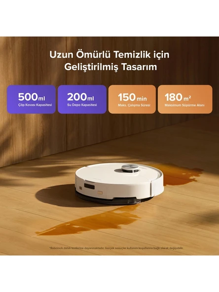 Roborock S8 Pro Akıllı Robot Süpürge Beyaz - Resim 4