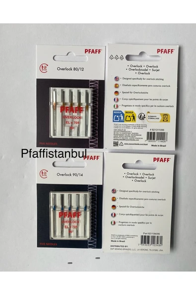 Pfaff Overlok Iğne Seti 2'li - Resim 2