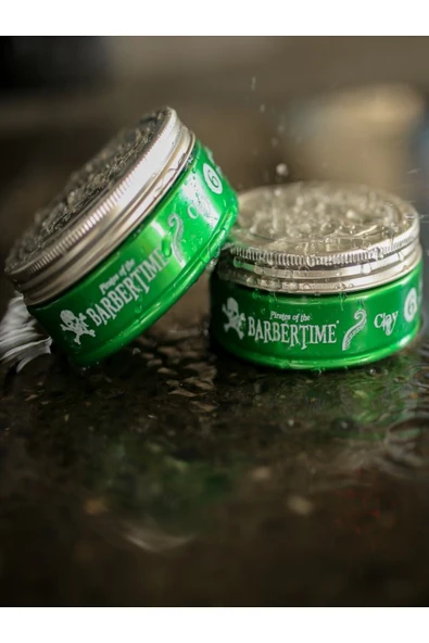 BARBERTİME,Clay Matte (MAT) Pomade Wax - 150 ml - No:6 - Resim 6
