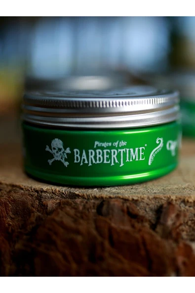 BARBERTİME,Clay Matte (MAT) Pomade Wax - 150 ml - No:6 - Resim 5