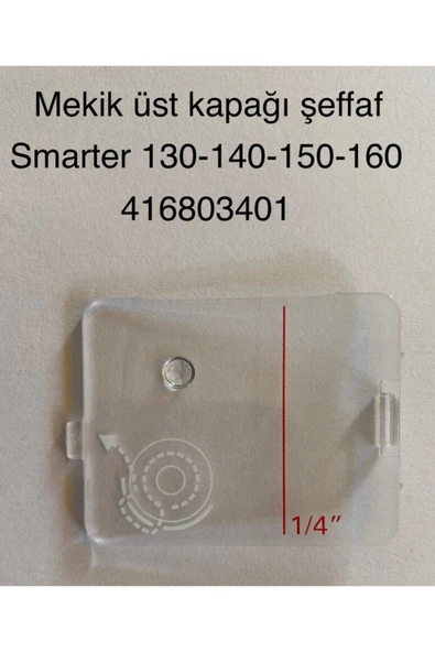 Pfaff Mekik Üst Kapağı Şeffaf -416803401- Smarter 130s-140s-150s-160s ürün görseli 1