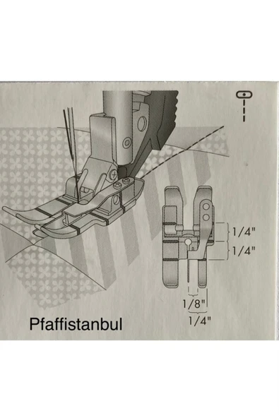 Pfaff Kapitone Elyaf Baskı Ayağı 820925096 - Resim 2