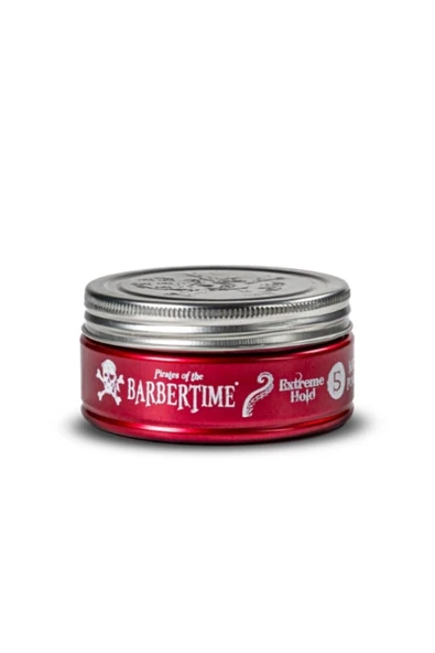 BARBERTİME,Extreme Hold Pomade Wax - 150 ml - No:5 - Resim 4
