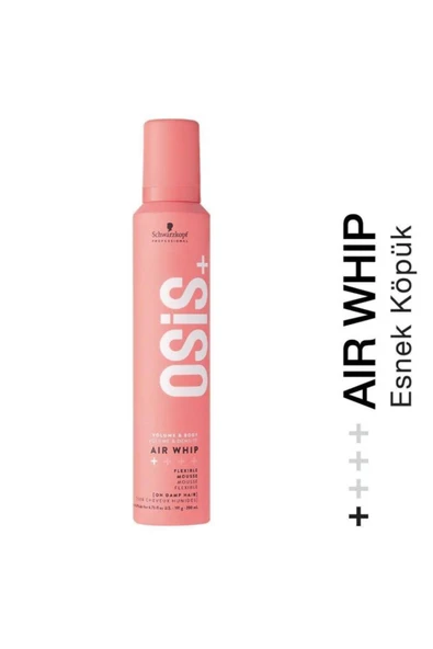 SCHWARZKOPF,Air Whip Hacim Ve Tutuş Sağlayan Esnek Köpük 200ml ürün görseli 1