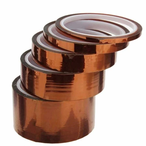 Isıya Dayanıklı Kapton Bant - 30mm x 30M ürün görseli 1