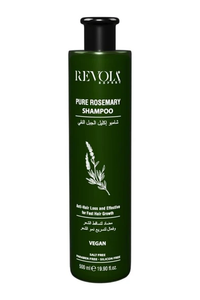 REVOLA,Expret Biberiye İçerikli Paraben Tuz Silikon İçermeyen Vegan Şampuan 500 Ml ürün görseli 1