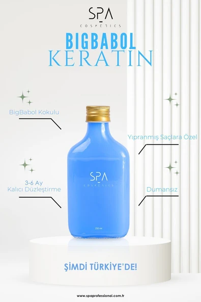 SPAPROFESSİONAL,SPA Pro Keratin 'Big Babol' 250 ml 3 lü Set - Resim 2