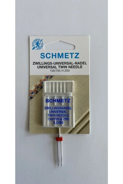 SCHMETZ Çift Iğne 3.0 Mm. 90/14 Numara ürün görseli 1