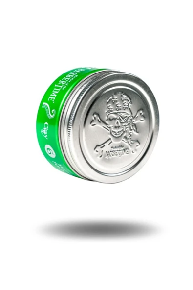 BARBERTİME,Clay Matte (MAT) Pomade Wax - 150 ml - No:6 - Resim 2