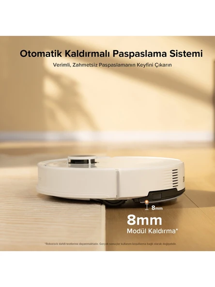 Roborock S8 Pro Akıllı Robot Süpürge Beyaz - Resim 3