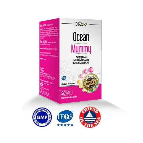 Orzax Ocean Mummy 30 Kapsül ürün görseli 1
