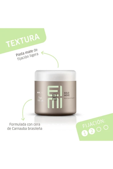 HYPE STORE,Professionals Eimi Bold Move Light Hold Matte Styling Paste Saç Ürünü 150 ml - Resim 2