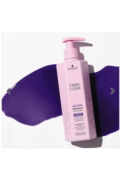 SCHWARZKOPF BEOLOGY,Fibre clinix silver vibrancy parlatıcı purple şampuan 1000ml ürün görseli 1