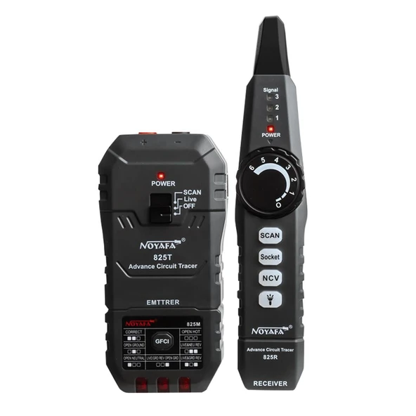 Noyafa NF-825TMR AC 90-250V Profesyonel Elektrik Devre Takip Kablo Bulucu ürün görseli 1