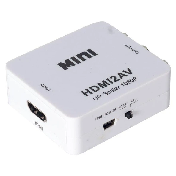 Powermaster HDMI To RCA Mini Dönüştürücü - Resim 2