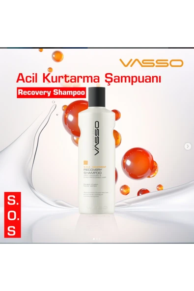 VASSO EVOLUTION,Vasso S.O.S Treatment ACİL KURTARMA ŞAMPUAN 270ML ürün görseli 1