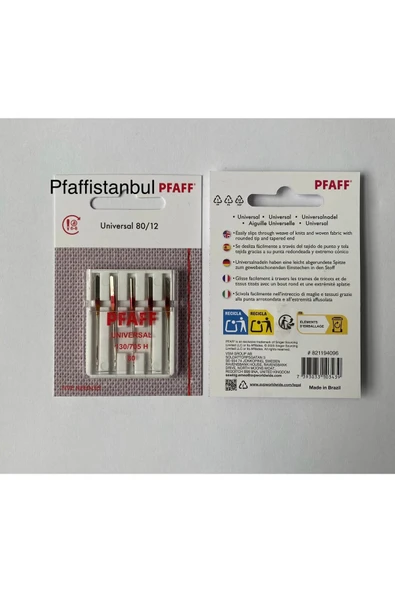 Pfaff Standart Iğne 12 No. 821194096 ürün görseli 1