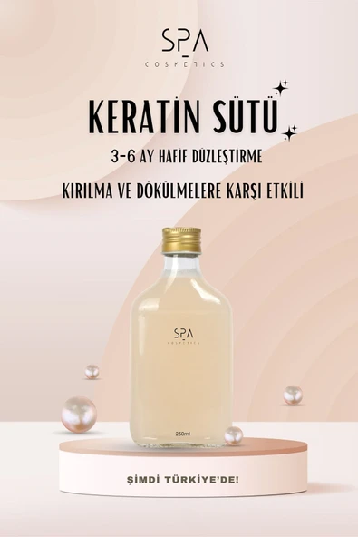 SPAPROFESSİONAL,SPA Pro Keratin Sütü 'Süt Özlü' 250 ml. 3lü Set - Resim 2