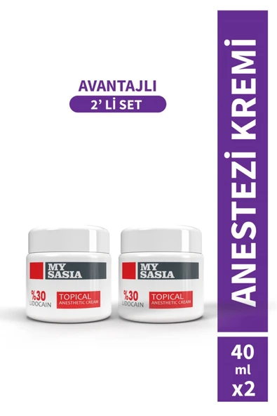 MY SASİA,Anestezi Kremi 2'li Avantajlı Fiyat ürün görseli 1