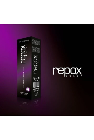 REPOX,Saç Boyası Kalıcı Professionel 60ml 8.1 Renk Açık Küllü Kumral ürün görseli 1