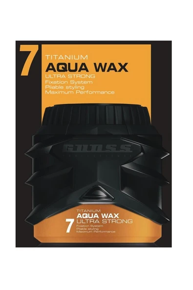GUTSS,Şekillendirici Titanyum Aqua Wax 7 No 150 ml ürün görseli 1