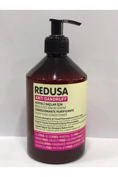 REDUSA,Kepekli Saçlar İçin Saç Bakım Kremi 500 ml Anti Dandruff ürün görseli 1