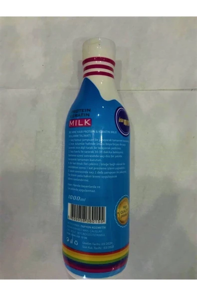 MARSONİ,Marsoni Bio Mnc Brezilya Keratin Sütü 1000 ml - Resim 3